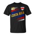 Costa Rica Flagge Costa Rican Pride Lovers T-Shirt