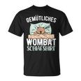 Cosy Wombat Sleep Wombat T-Shirt