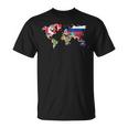 All Countries Flags Of The World 287 Flag International T-Shirt