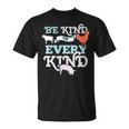 Cow Chicken Pig Support Kindness Animal Equality Vegan T-Shirt
