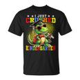 I Crushed Kindergarten Dinosaur Kindergarten Graduation 2024 T-Shirt