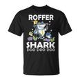 Cute Fishes Swimming In The Sea Smile Roofer SharkT-Shirt