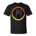 Cute And Cat Wearing Eclipse Glasses T-Shirt