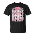 Cute Howdy Cow Print Western Country Cowgirl Texas Rodeo T-Shirt