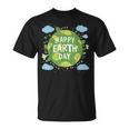 Cute Planet Earth Saying Happy Earth Day 2024 T-Shirt
