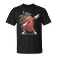 Dab Strawberry Dancing Dabbing Strawberry Fruit T-Shirt