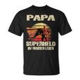 Dad Superhero Im Wahren Leben Dad Father T-Shirt