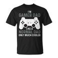 My Dad Video Games First Father's Day Presents For Gamer Dad T-Shirt