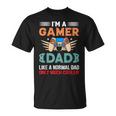 My Dad Video Games First Father's Day Presents For Gamer Dad T-Shirt