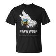 Dad Wolf Rudelführer Father's Day Wolfs intage T-Shirt