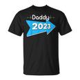 Daddy Heartbeat 2023 Soon To Be Dad T-Shirt
