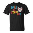Dare To Stand Out Cat Lovers Trendy Ns T-Shirt