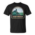 Dartmoor National Park Brentor Church England Vintage T-Shirt