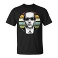 Db Cooper High-Jacker Police Artist Sketch Vintage Sunset T-Shirt