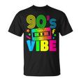 Divertido Disfraz De Los Años 90 Estilo Retro De Los Años 90 Y 90 Camiseta unisex