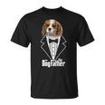 The Dogfather Cavalier King Charles Spaniel Dad Papa T-Shirt