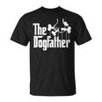 The Dogfather Dog Dad Fathers Day Gif Dog Lover T-Shirt