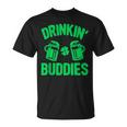 Drinking Buddies Irish Proud St Patrick's Day Womens T-Shirt