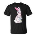 Easter Bunny Sugar Skull Dia De Los Muertos RabbitT-Shirt