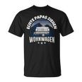 Echte Papas Ziehen Caravan Camper Camping Papa S T-Shirt