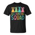 Egg Hunting Squad Crew Family Happy Easter Bunny T-Shirt