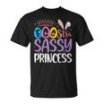 Egg-Stra Sassy Princess Happy Easter Cute For Little Girls T-Shirt