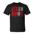 El Entrenamiento Del Culturismo Leg Day Gym Camiseta unisex