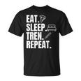 Essen Sleeep Tren Repeat Gym Trenbolon T-Shirt