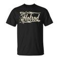 Estilo Retrointage Hotrod Rockabilly Diseño Envejecido Camiseta unisex