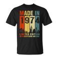 Fabricado En 1974 Edición Limitada 50 Años De Ser Impresionante Camiseta unisex