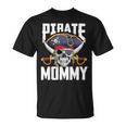 Family Skull Pirate Mommy Jolly Roger Crossbones Flag T-Shirt