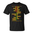 Famous African American Leader Culture Black History Month T-Shirt