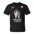 Father To Daughter Texas T-Shirt