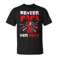 Father's Day Bester Papa Der Welt Award T-Shirt