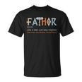 Fathor Like A Dad Just Way Mightier Father's Day Viking T-Shirt