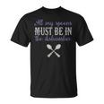Fibro My Spoons In The Dishwasher Spoonie Fibromyalgia T-Shirt