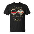 Firefighter I Support The Thin Red Line T-Shirt