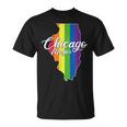 First Lesbian Chicago MayorLgbt Flag Lori Lightfoot T-Shirt