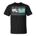 First Speech Then Beach I Am Earning A Summer Break Teacher T-Shirt