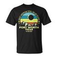 Fort Worth Texas Total Solar Eclipse 2024 T-Shirt