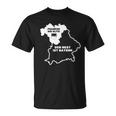 Franken Bavarian Frankish Bavarian Flag T-Shirt