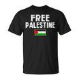 Free Palestine Flag Arabic Gaza T-Shirt