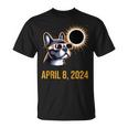 French Bulldog America 2024 Total Solar Eclipse Accessories T-Shirt