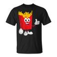 French Fries Ketchup Fast Food Lover Fancy Dress Costume T-Shirt