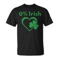 0 Irish For Saint Patrick's Day Heartfelt T-Shirt