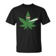 Cannabis Kiffer Leaf Joint Amsterdam Tourist T-Shirt