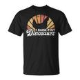 Chickens Tiny Dinosaur Art For Men Women Chicken Lover T-Shirt