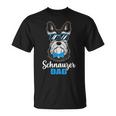 Dog Dad Dwarf Schnauzer Dog Long-Sleeved T-Shirt