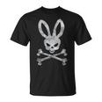 Easter Bunny Skull Crossbones Egg Hunt Easter Day T-Shirt