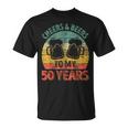 Old Drinker 50Th Cheers And Beers To My 50 Years T-Shirt